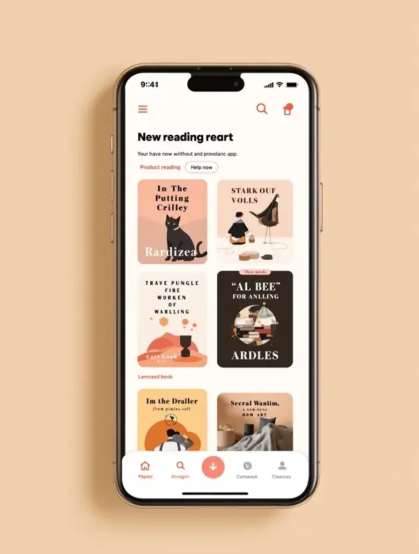 御书屋 APP 手机界面展示